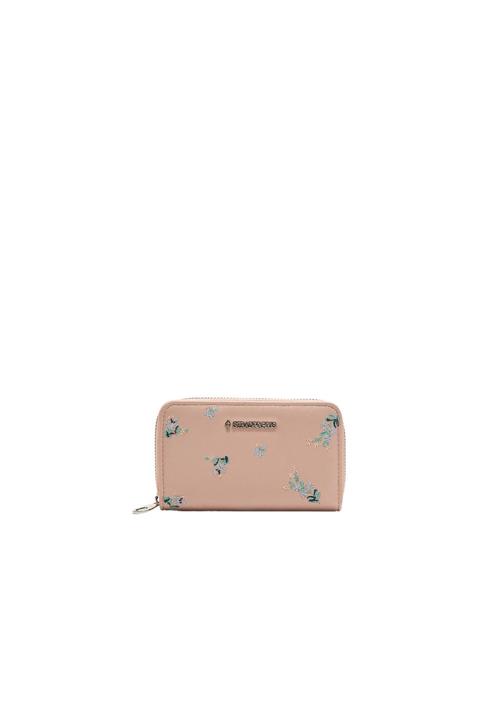 Rectangular purse with zip