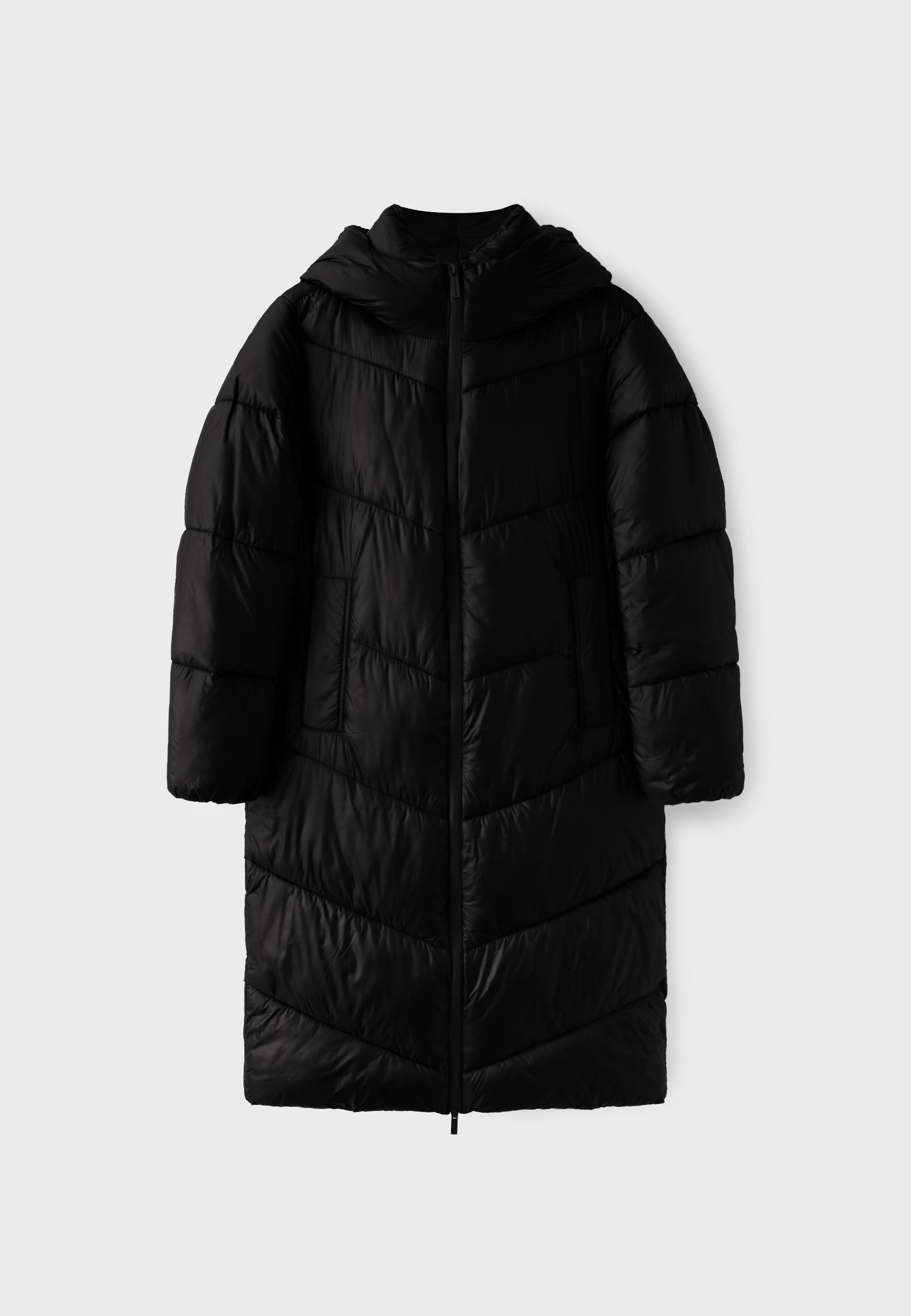 Basic down jacket — Black