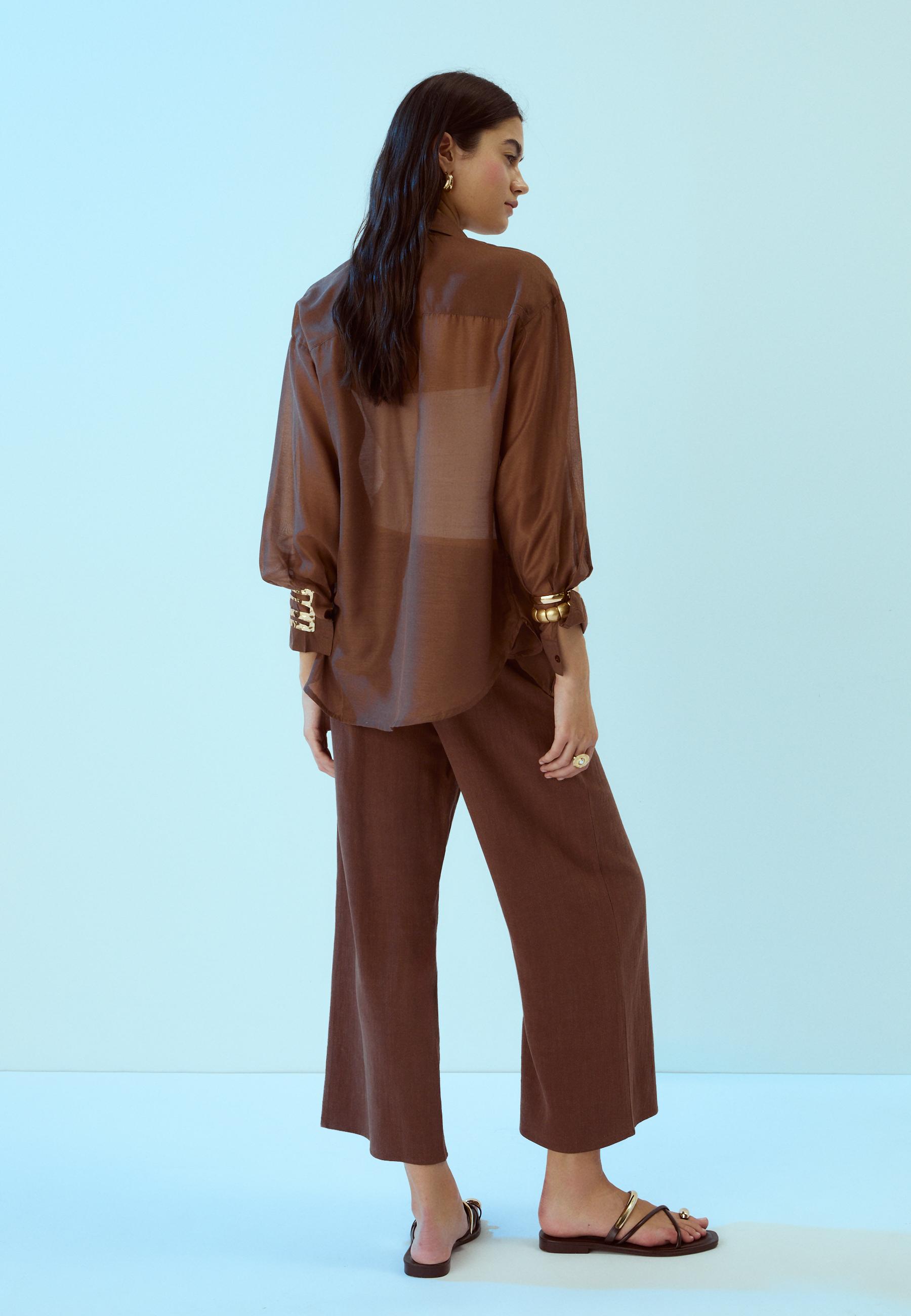 Rustic culottes — Brown
