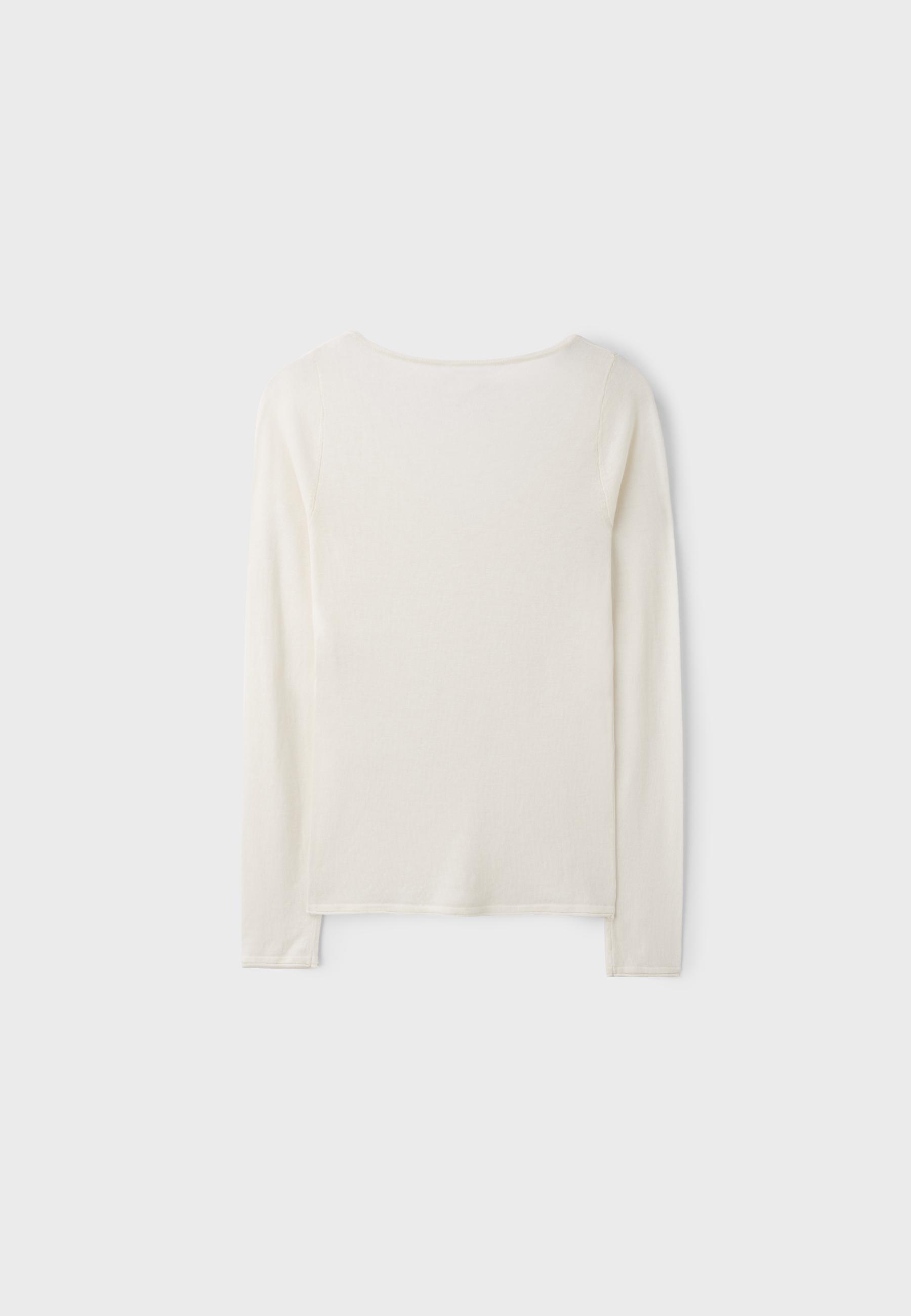 Stradivarius Basic yün ipek V yaka kazak görsel 3