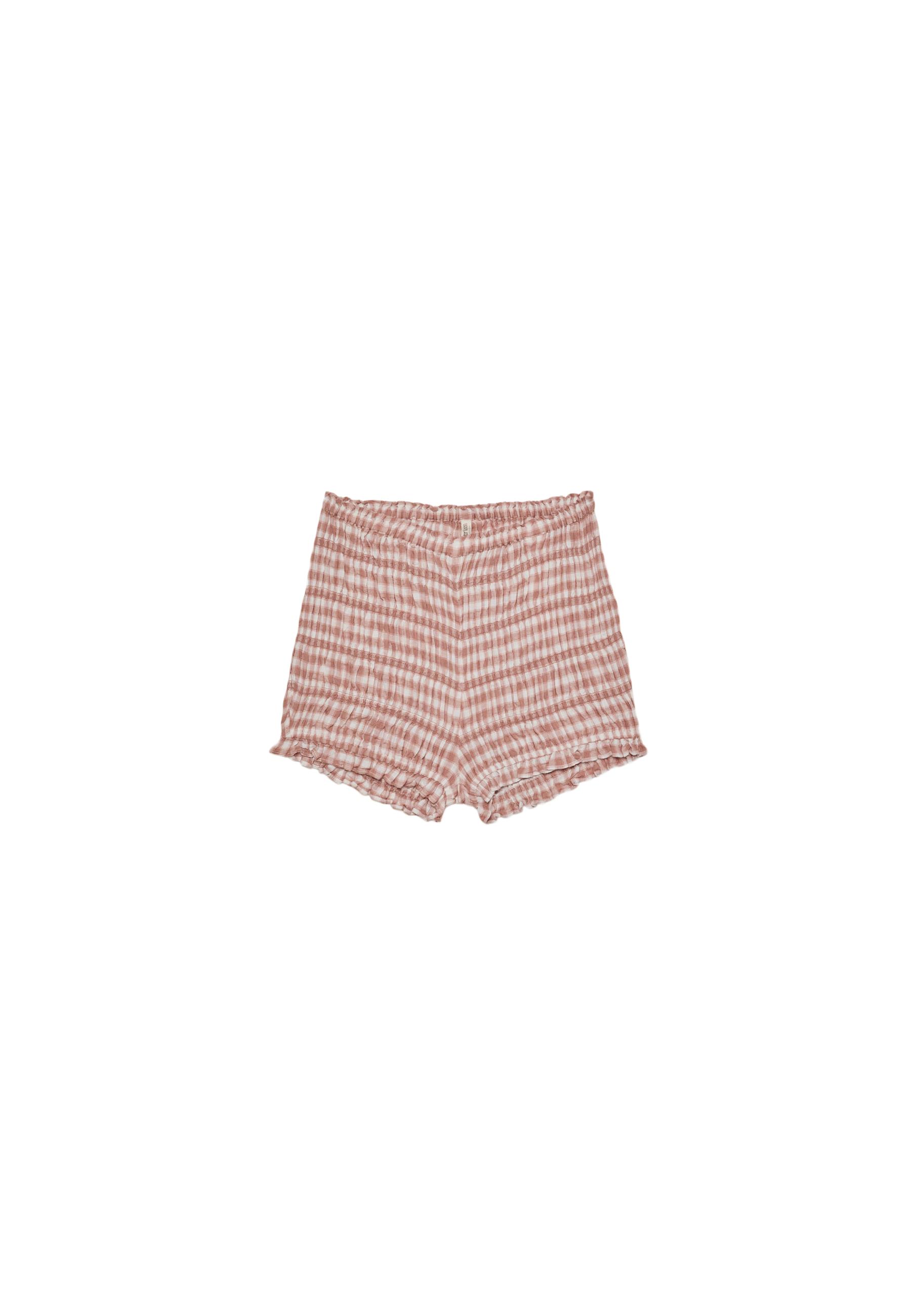 パンツ litmus Her Praha balloon shorts bottom Check balloon shorts - Women's fashion | Stradivarius United