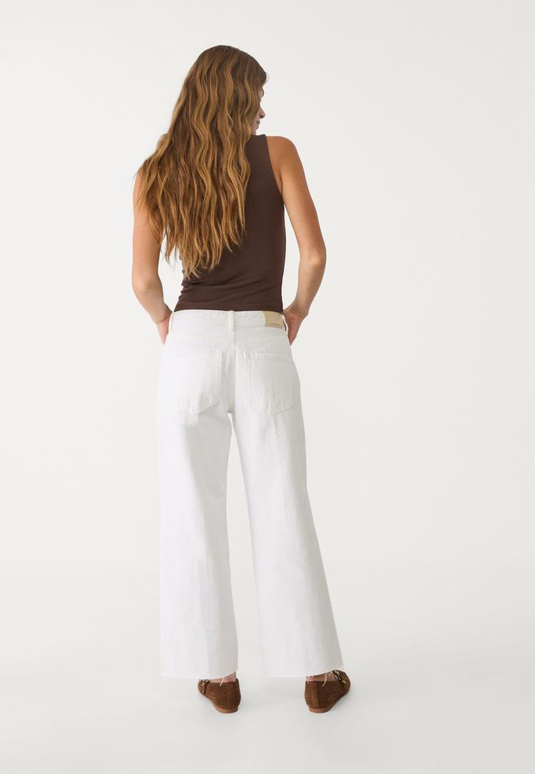 d96 jeans straight cropped
