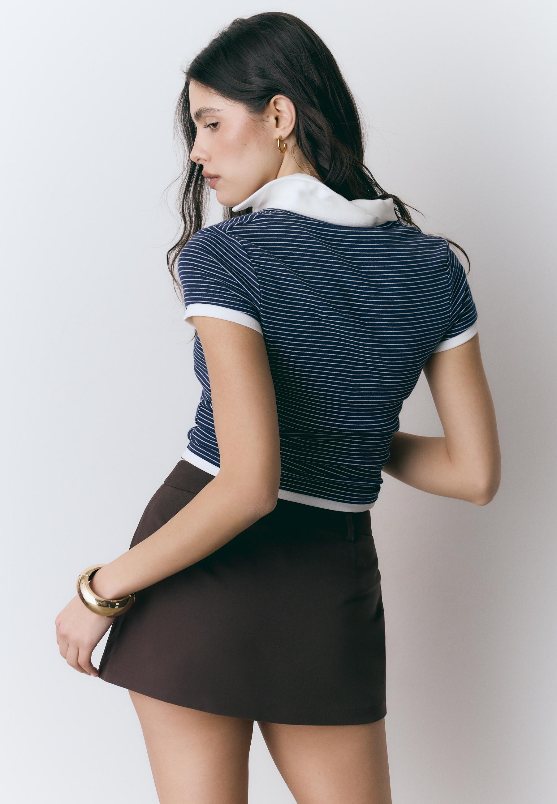 Dressy skort — Brown