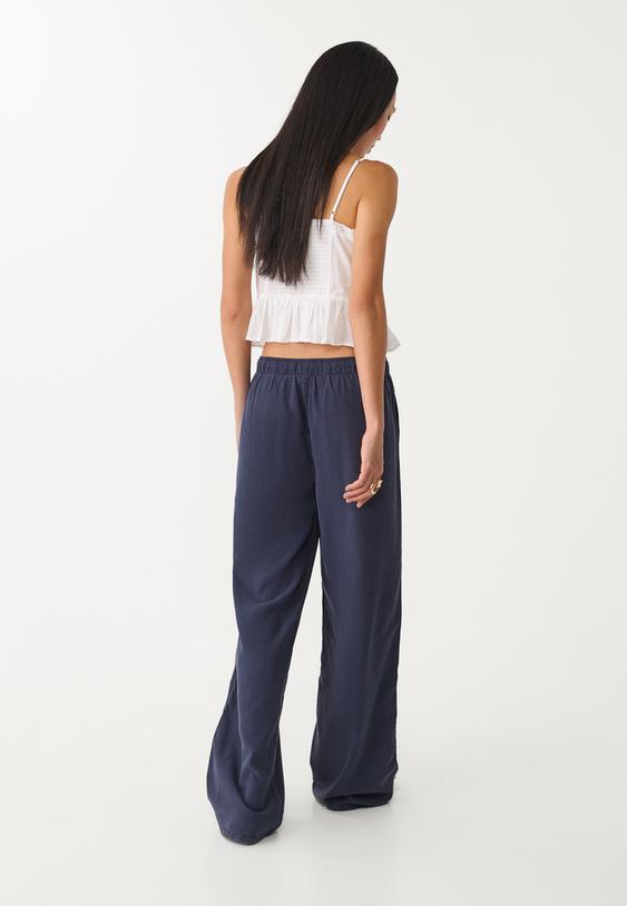 pantalon fluido lyocell