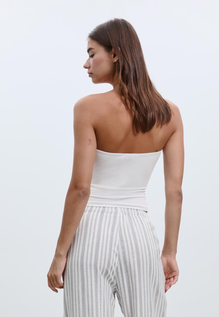 top bandeau poliamida