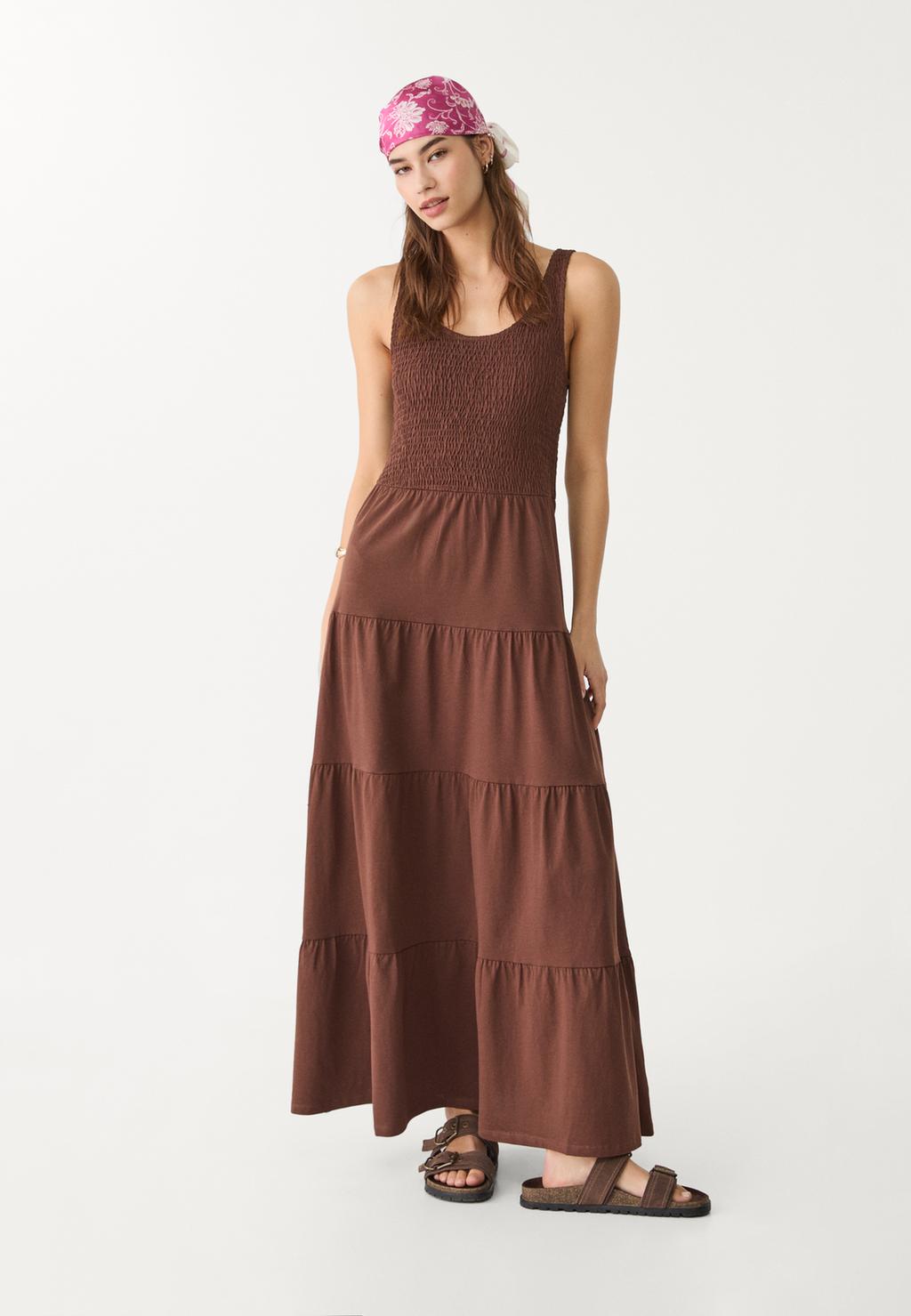 Vestido largo fluido