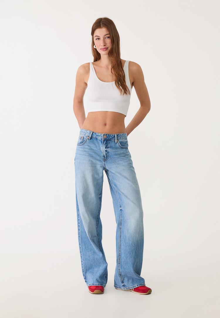 lot de 3 tops courts a bretelles