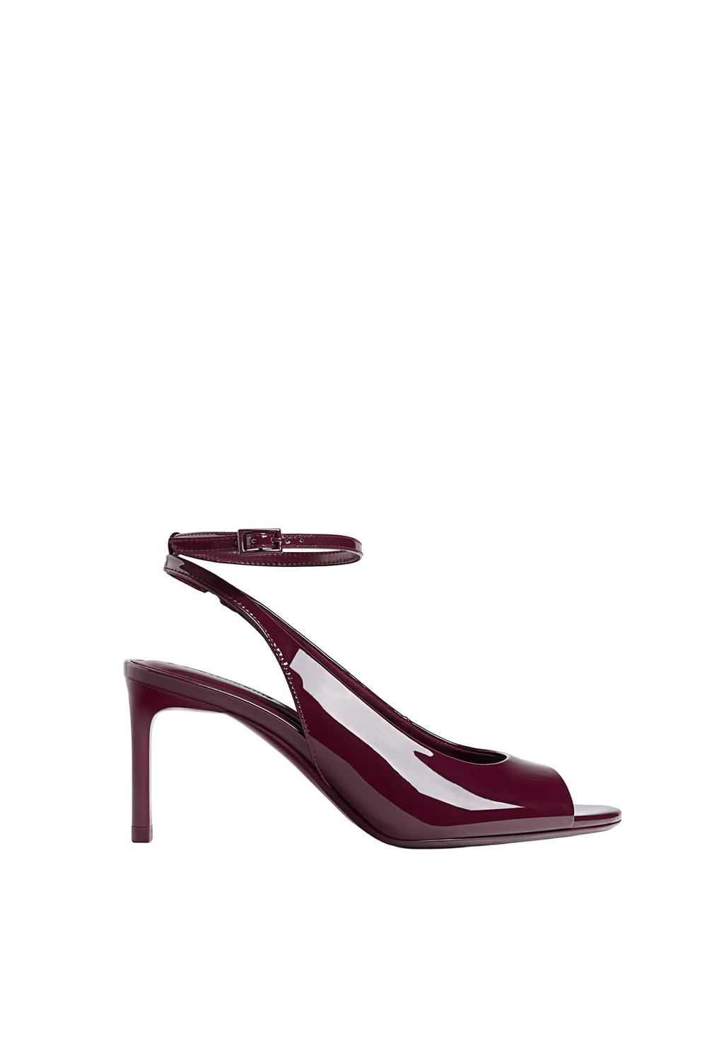 Scarpe décolleté punta scoperta