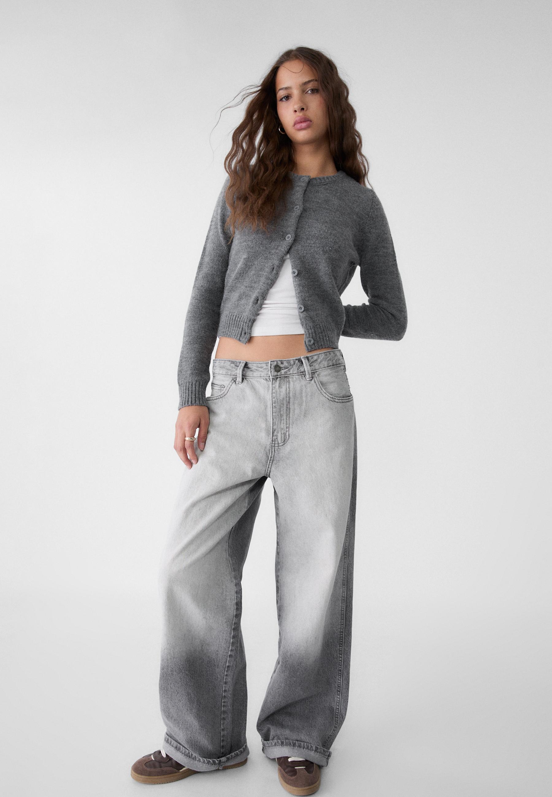 Button-up knit cardigan - Women's fashion | Stradivarius