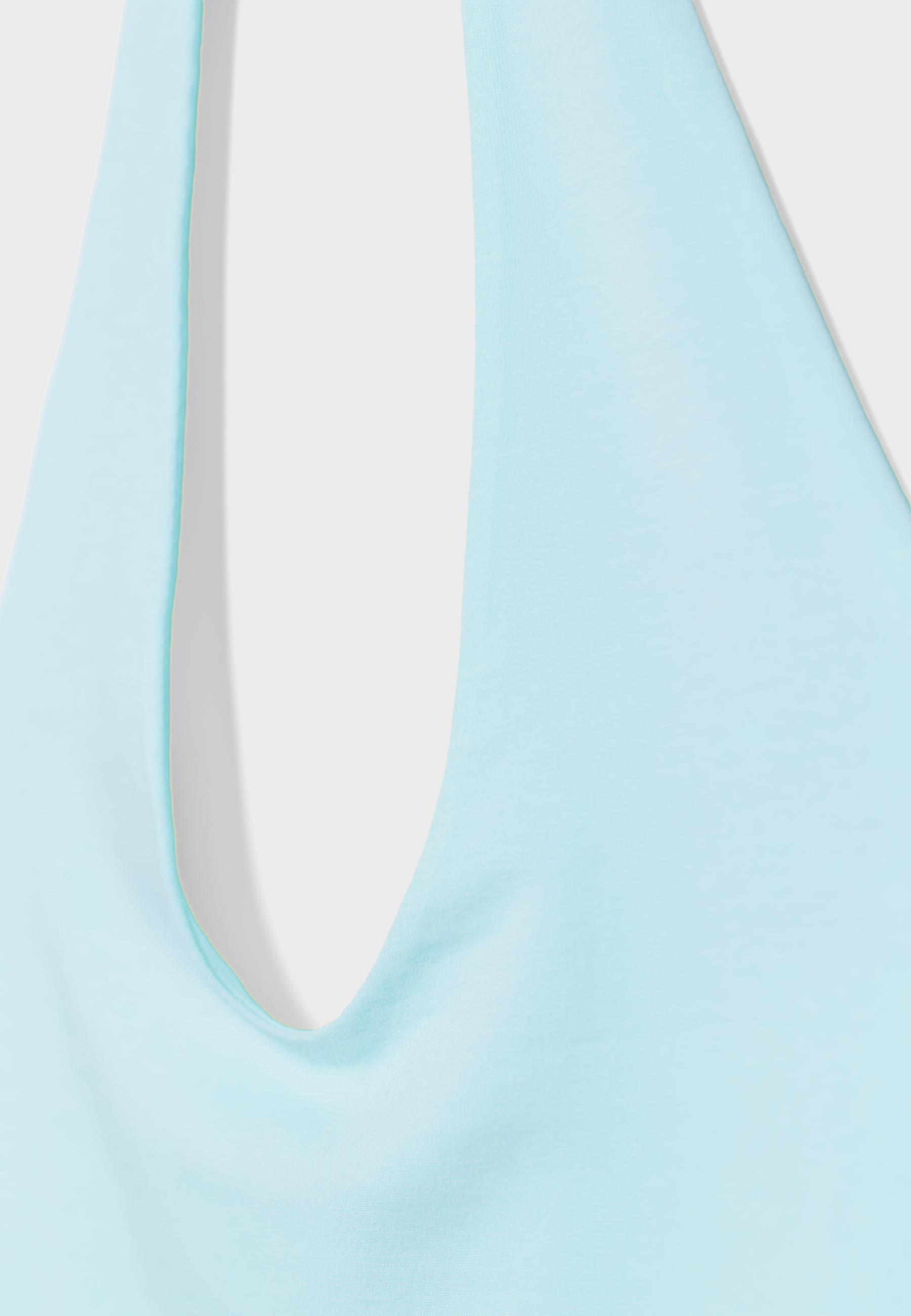 Basic halter top — Turquoise