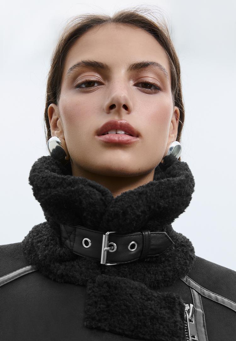 cazadora biker doble faz efecto ante