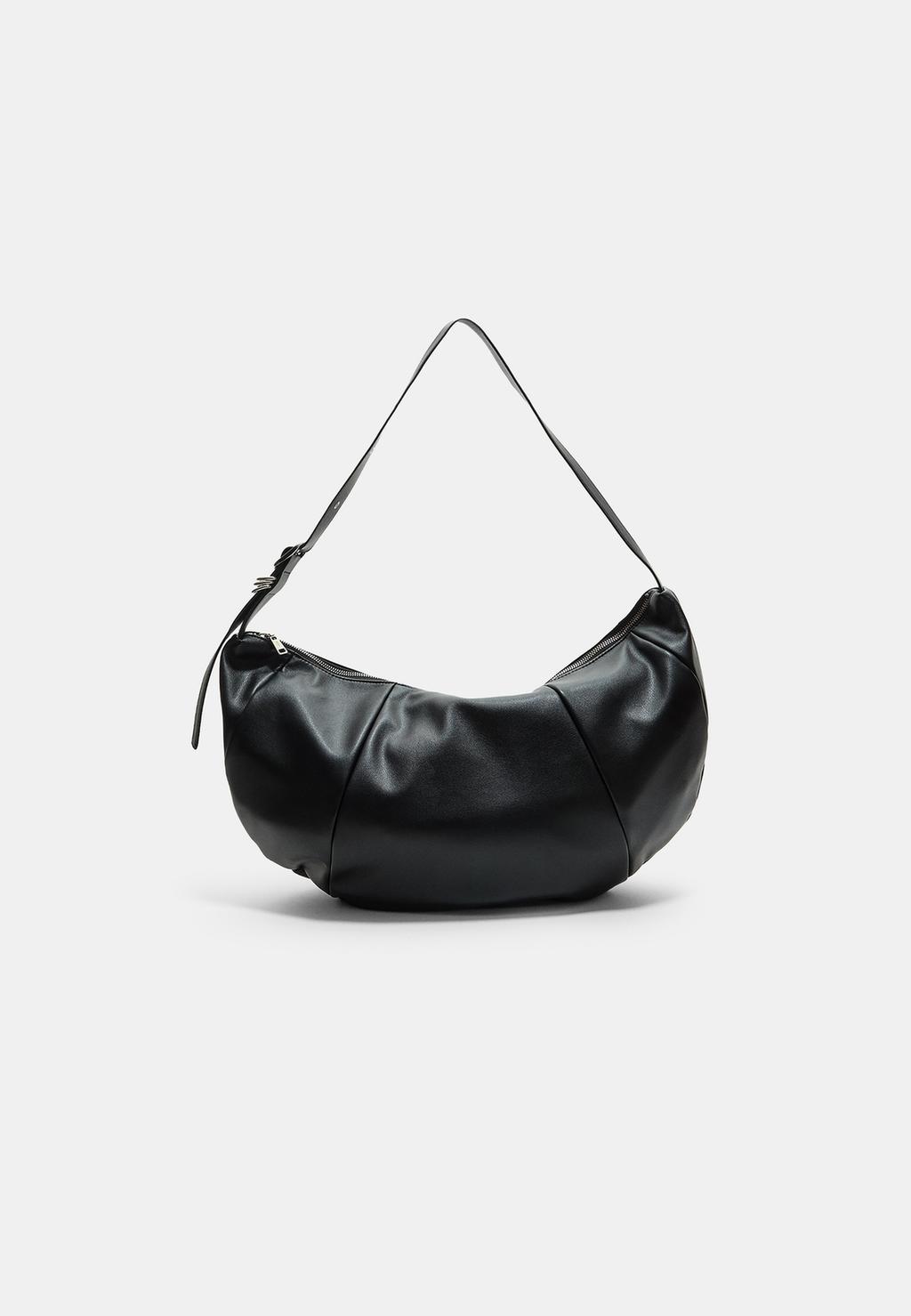 Bolso bandolera efecto piel