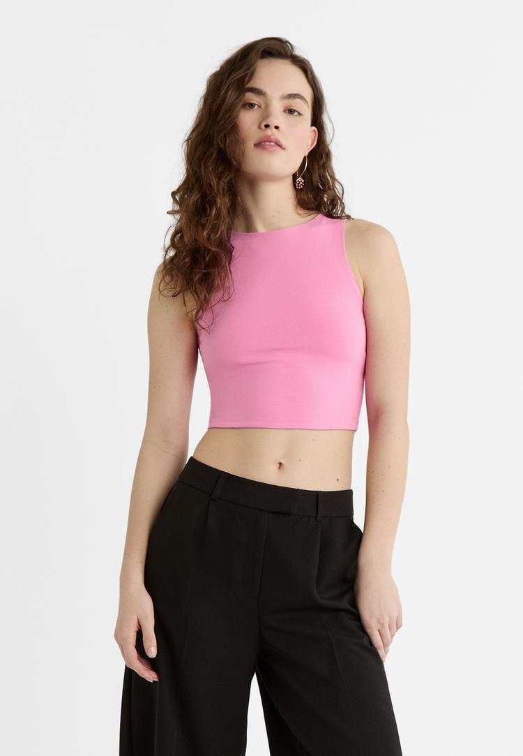 t shirt sem mangas de algodao