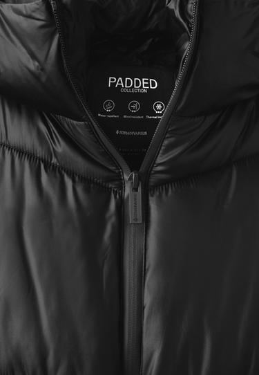 Basic padded coat — Black 10