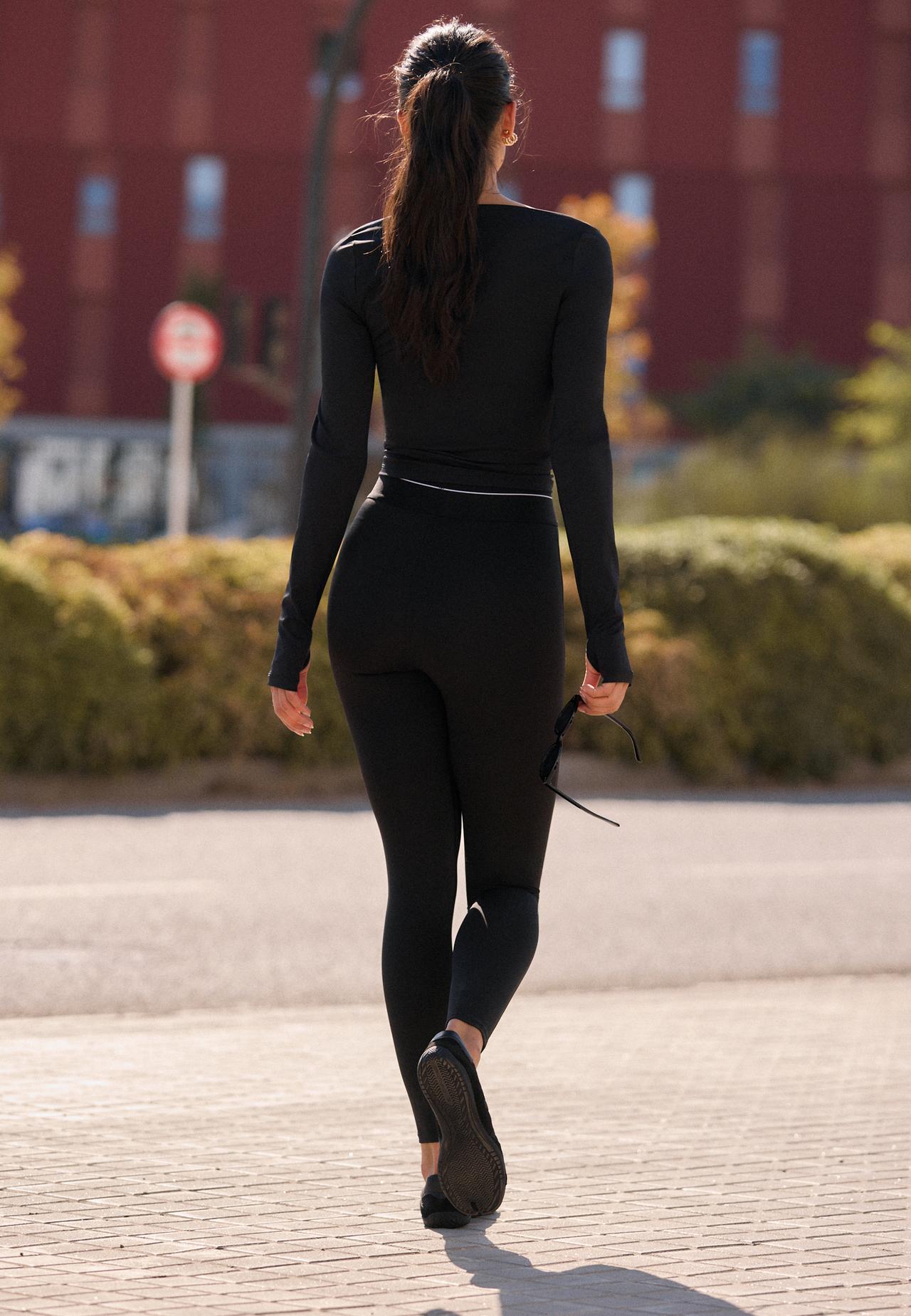 Basic leggings — Black