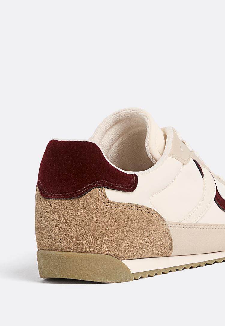zapatilla casual serraje