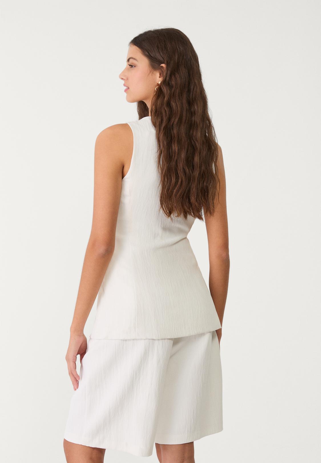 Moda Stradivarius Chaleco Vestido Chaleco Vestido Mujer