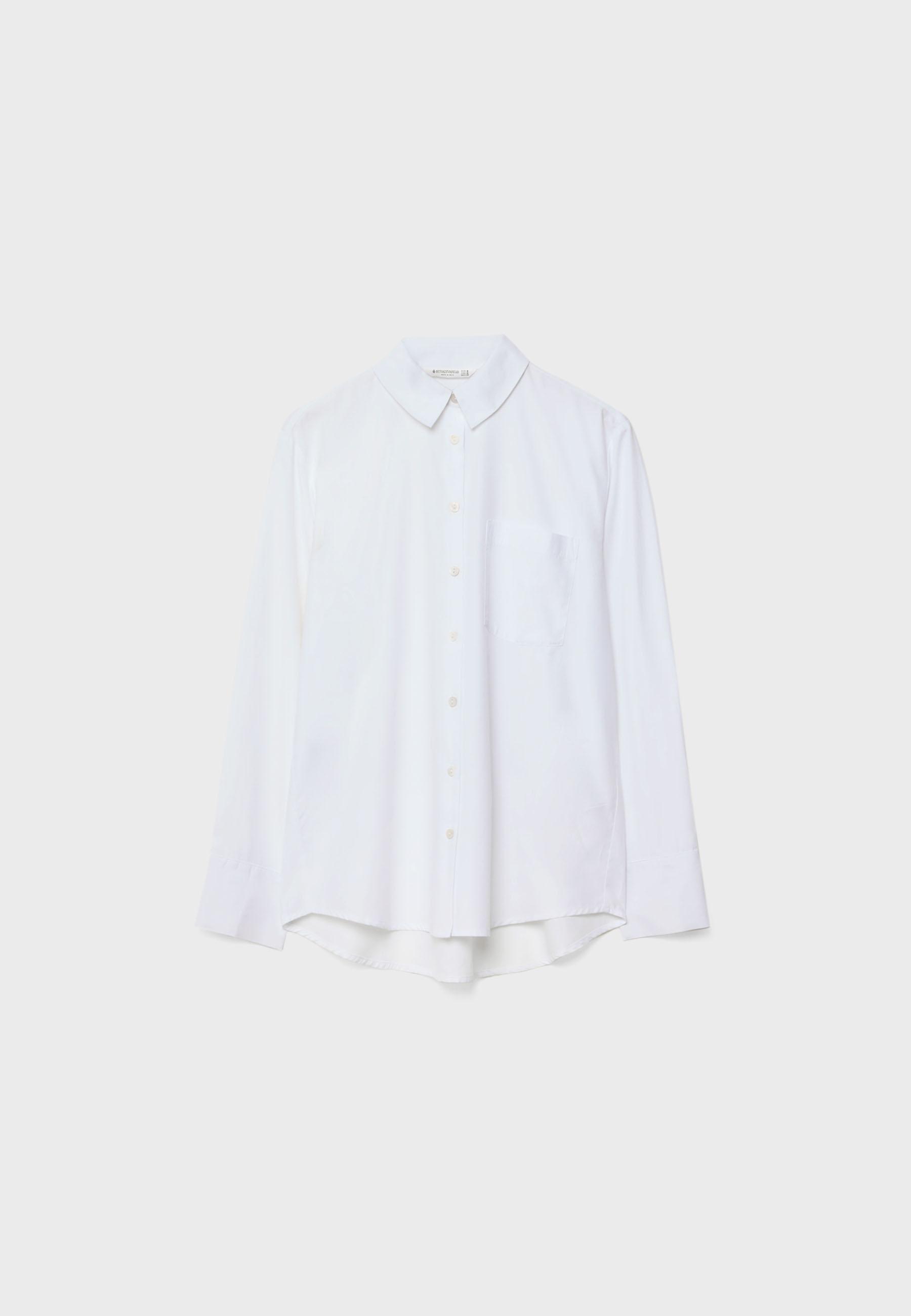 Basic cepli poplin gömlek - Görsel 6