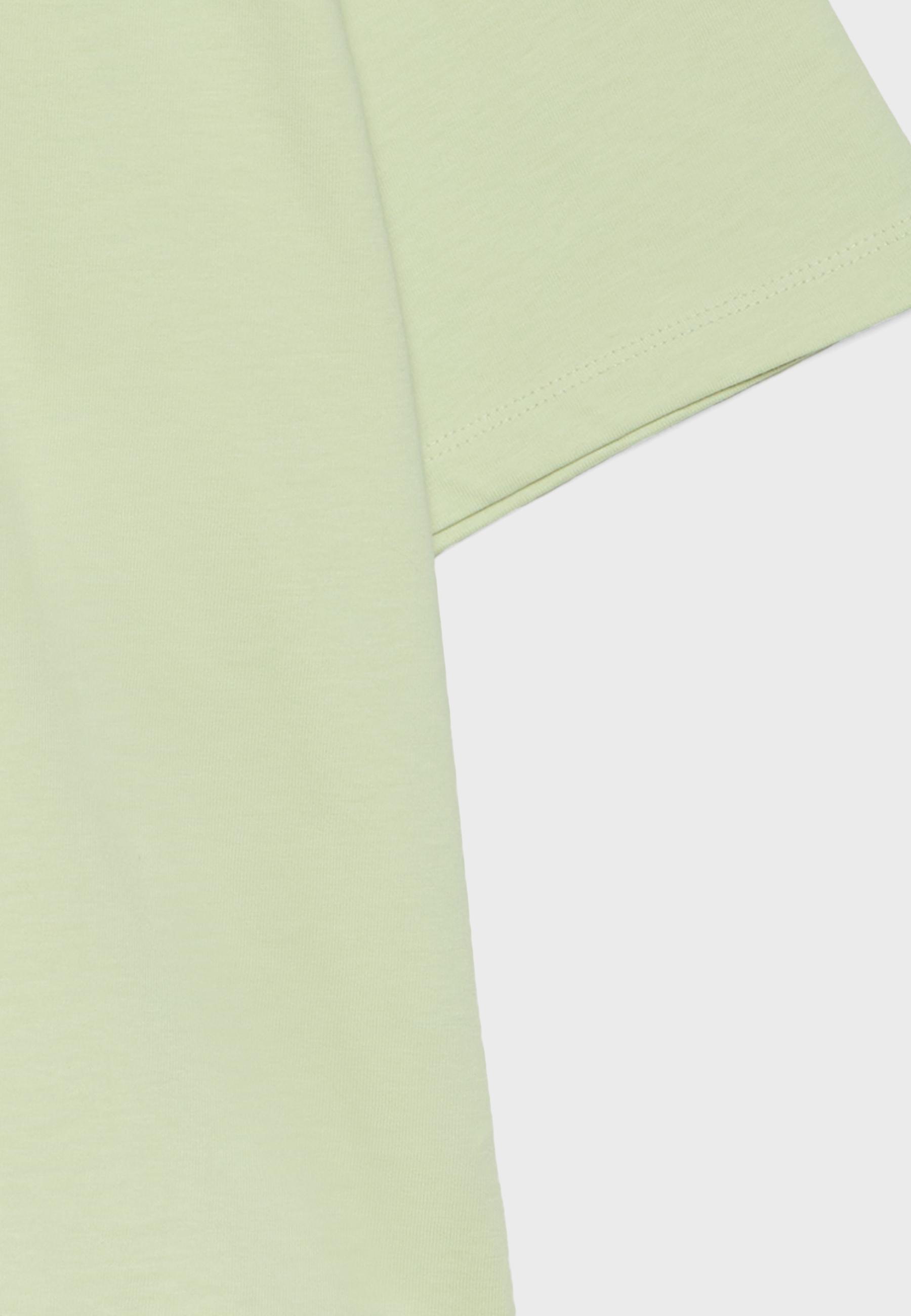 Boxy short sleeve T-shirt — Green