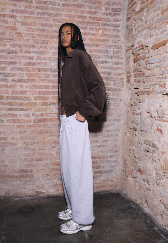 cazadora acolchada pana