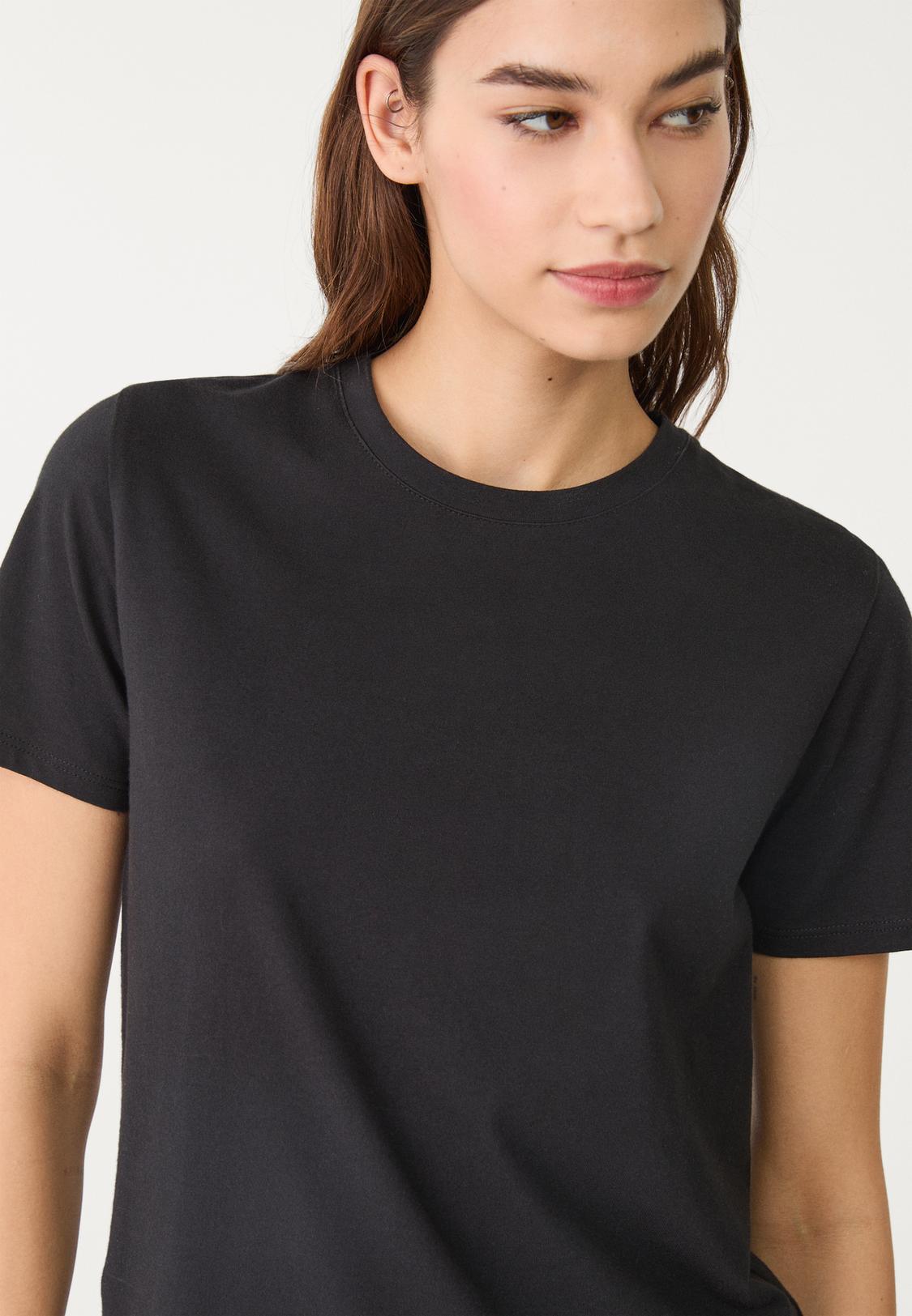 Cuello Redondo Camisetas Basicas Online Camiseta Básica Slim Fit