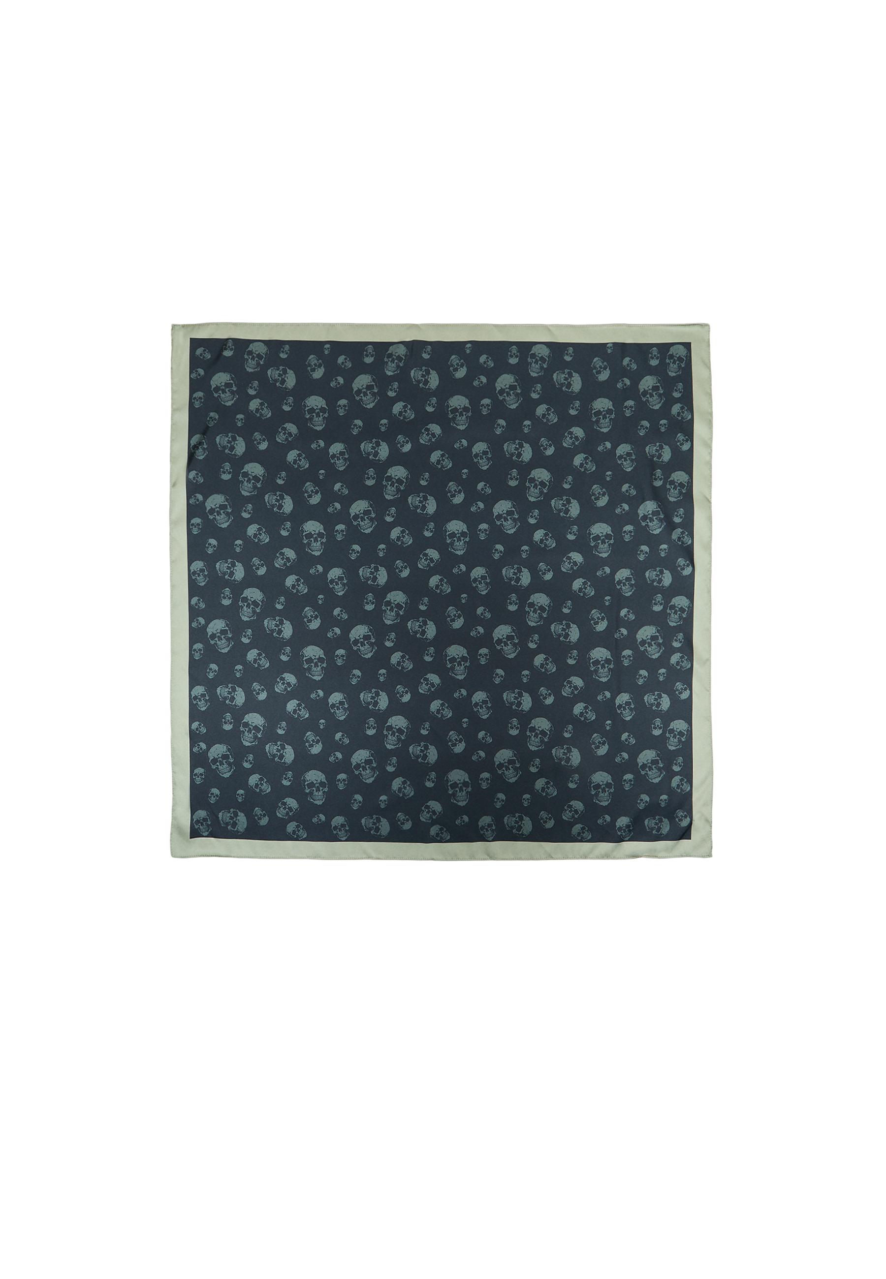 Skull print scarf — Khaki