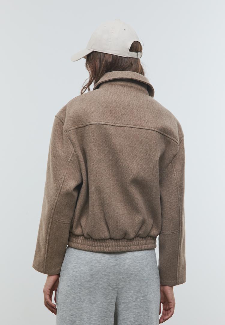 cazadora bomber tacto suave