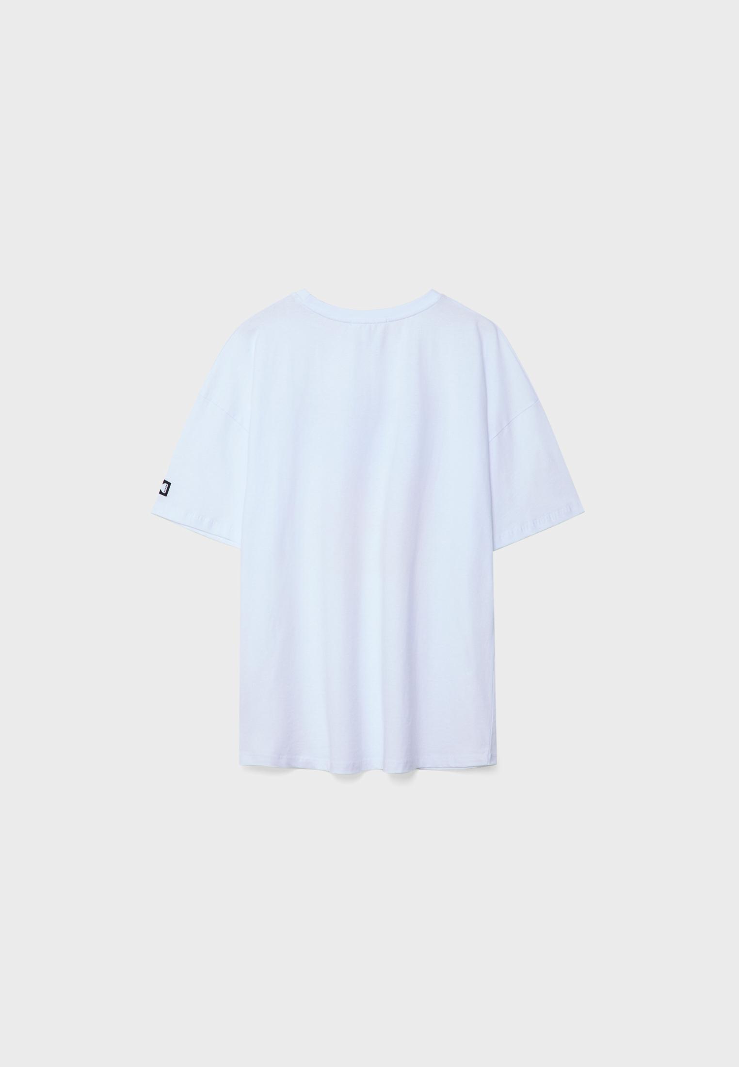 Oversize Kodak T-shirt - Women's fashion | Stradivarius Kuwait