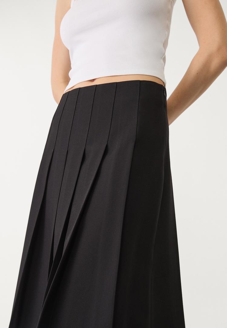 falda midi tablas