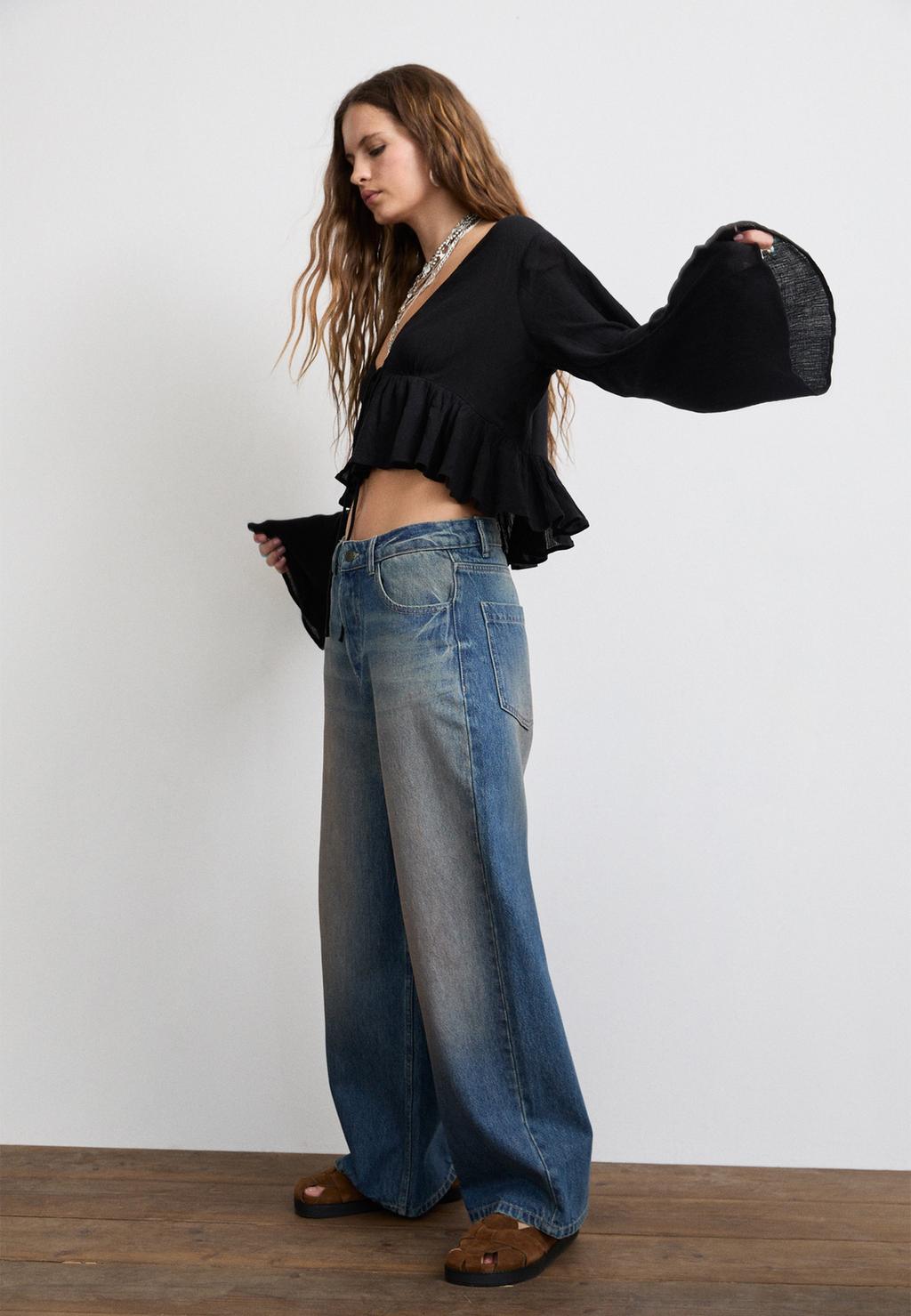 Losse baggy jeans