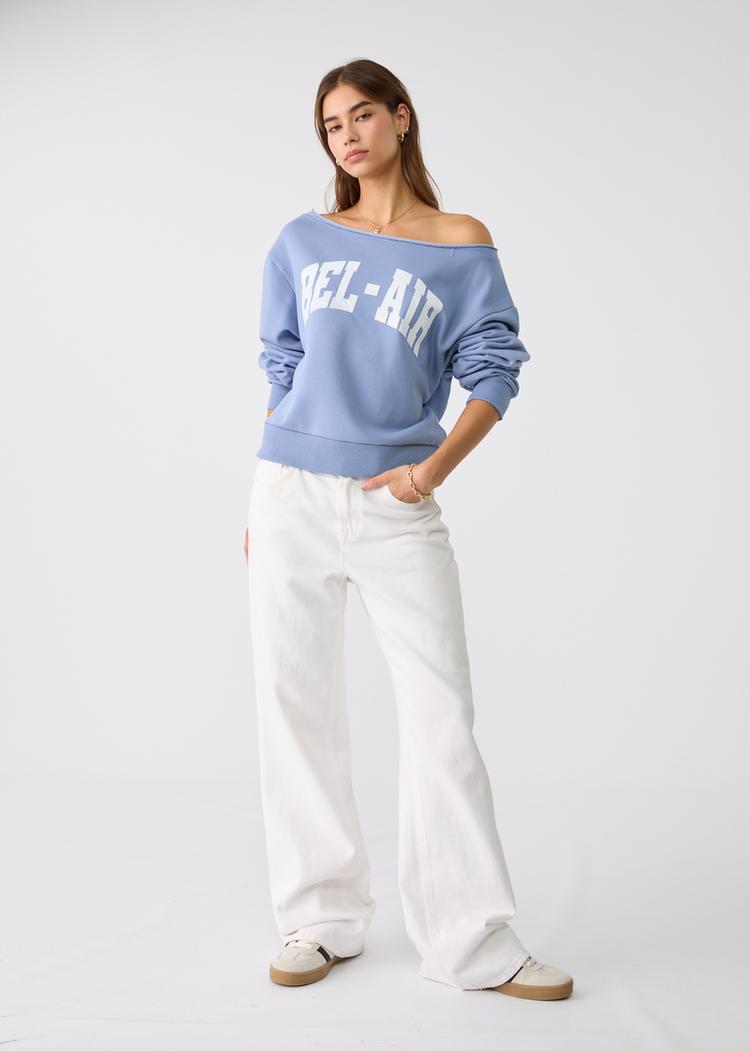 Baskılı crop sweatshirt_2