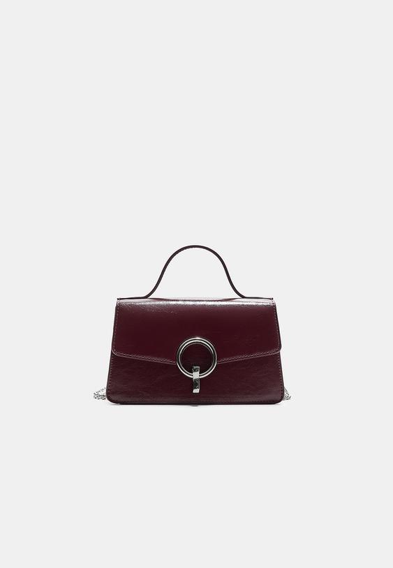 Torbica Z Ramenskim Pasom In Okroglo Zaponko