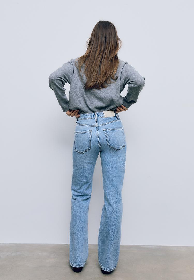 d98 vintage efektli straight fit jean