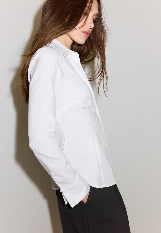 camicia basic fitted