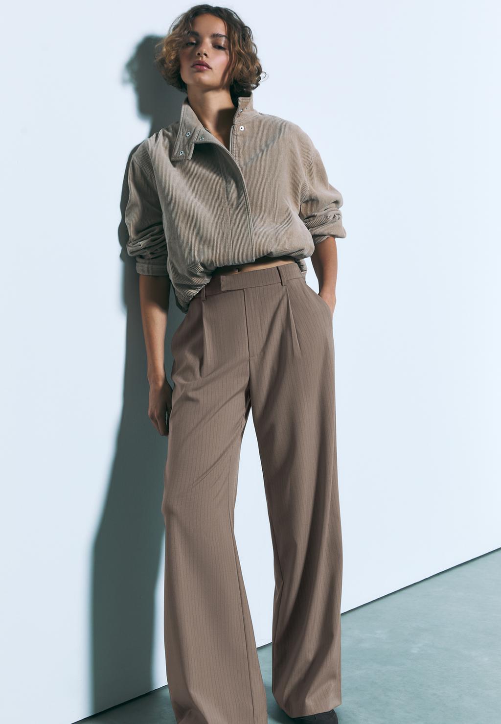 Pantaloni eleganti gamba larga