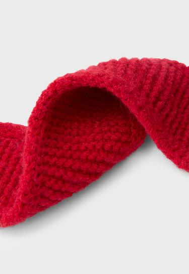 Triangle scarf — Red 3