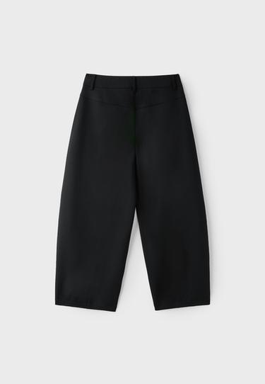 Smart barrel trousers — Black 9