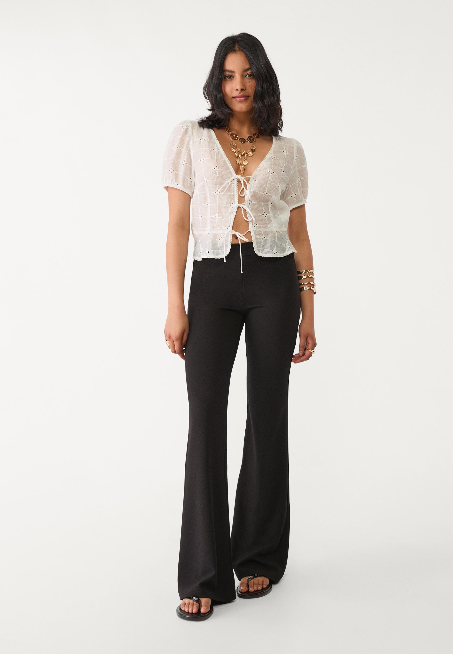 Women's flared trousers | Stradivarius United States Women's flared trousers | Stradivarius United States