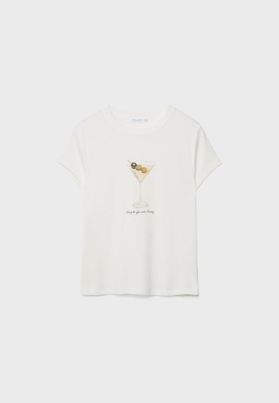 Desenli vücuda oturan t-shirt_5