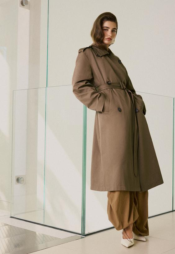 trench long basique
