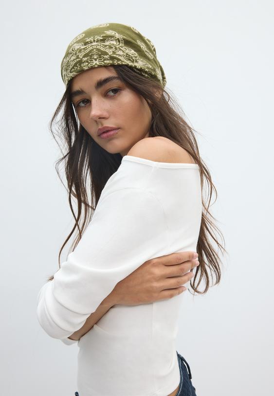 foulard effetto cashmere