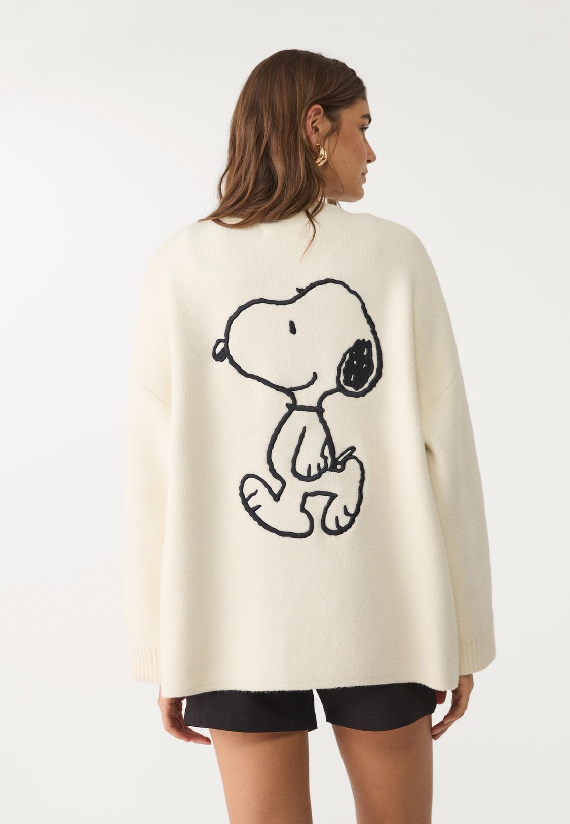 Peanuts Sudadera Amarilla Stradivarius Coleccion Stradivarius