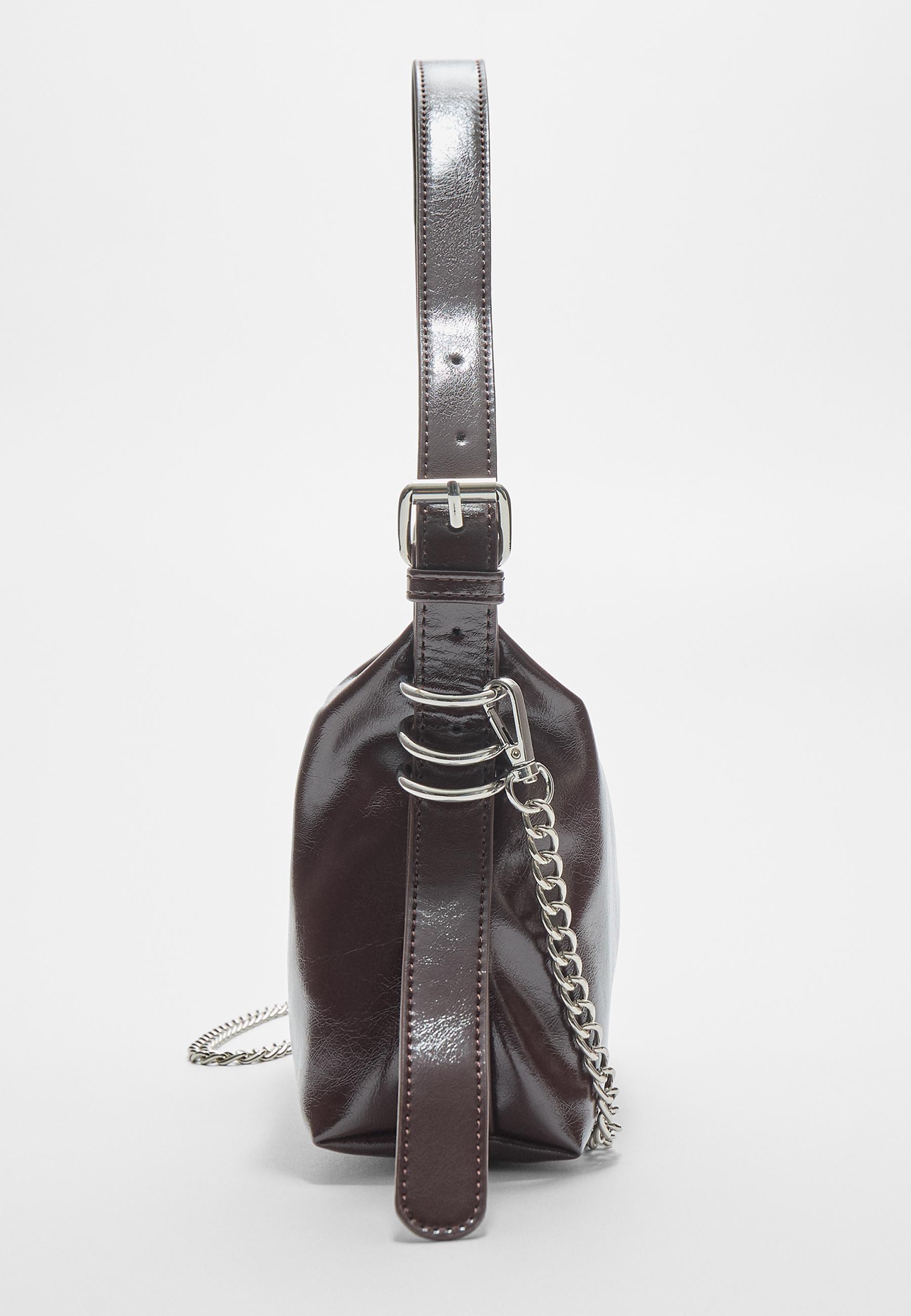 Shoulder bag with strap detail - Women's fashion