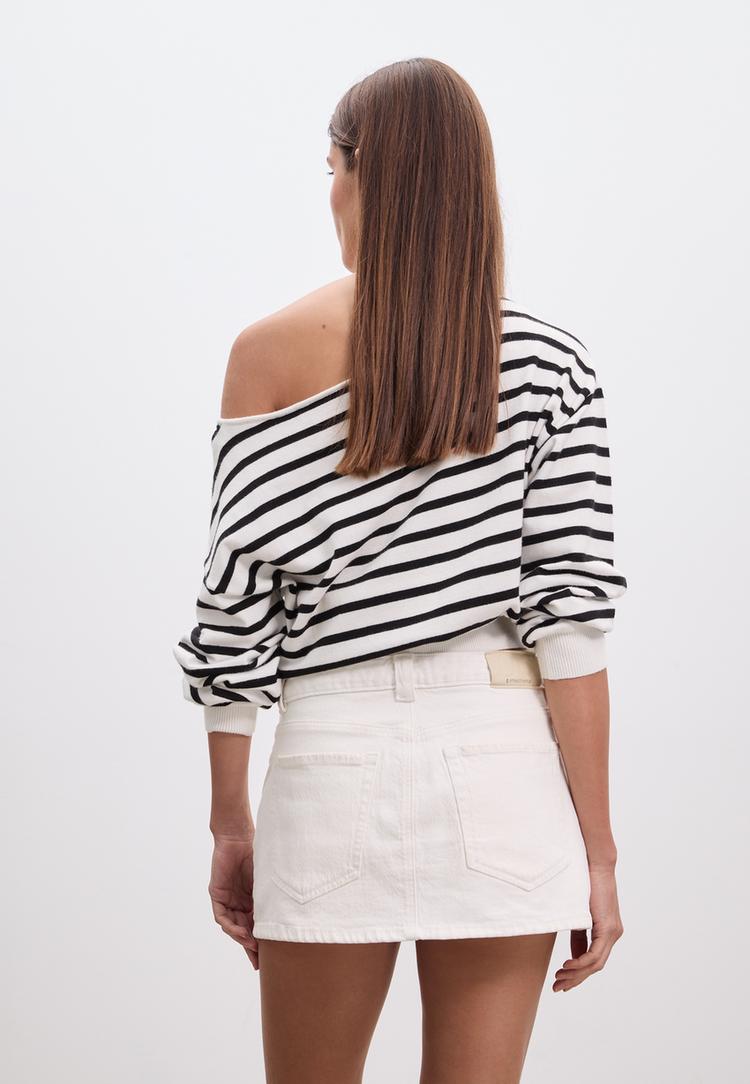 d62 denim skort