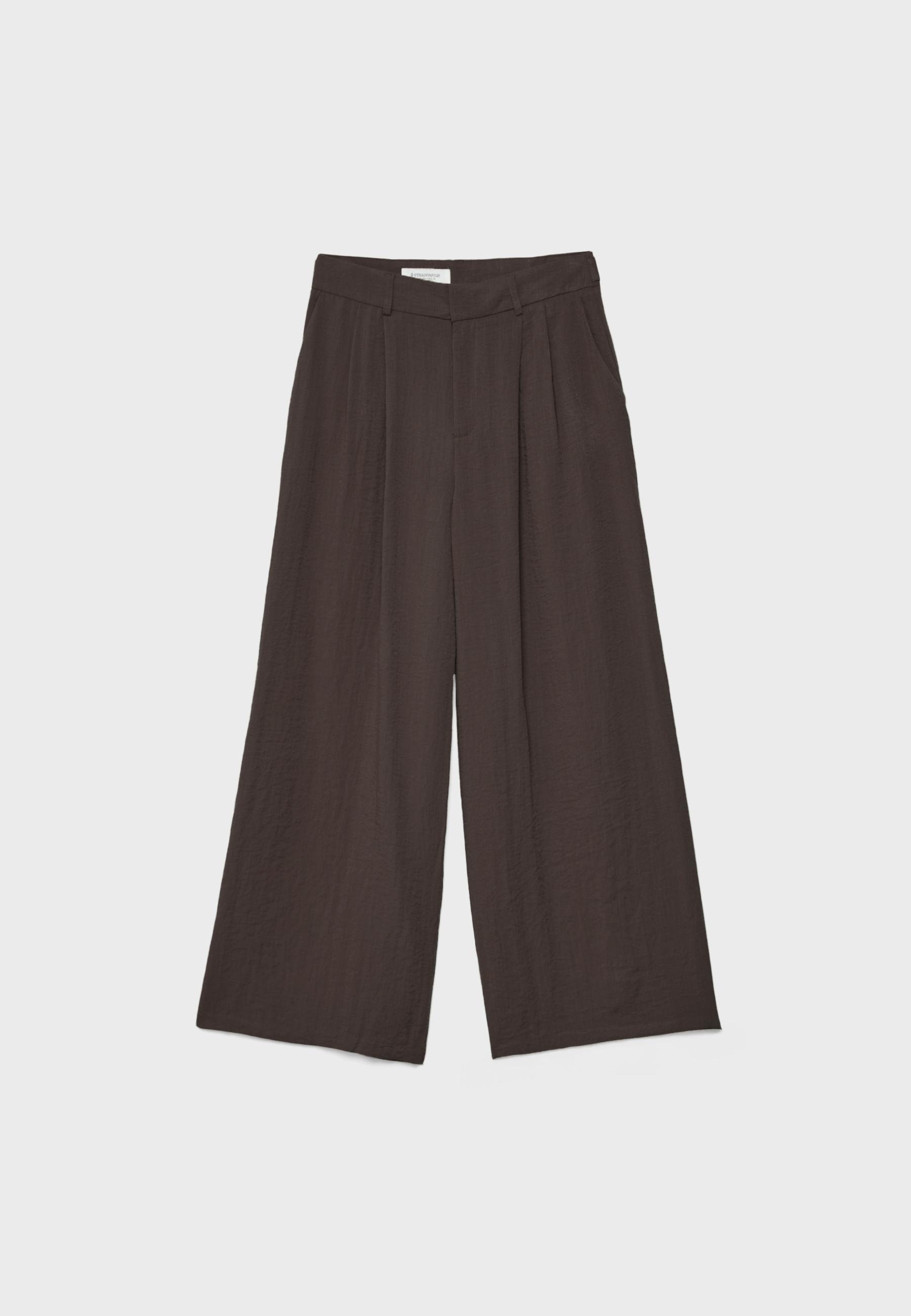 Ayarlanabilir süper geniş paça pantolon - Görsel 7