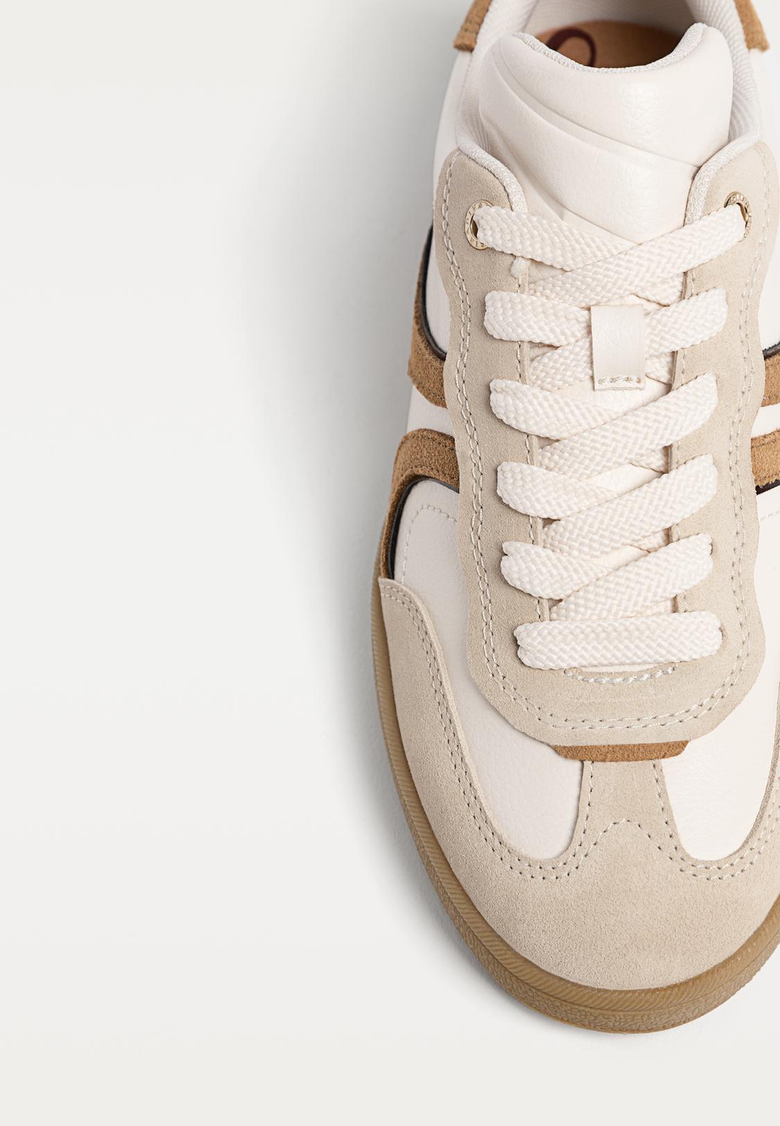 Baskets casual rétro Mode femme Stradivarius France