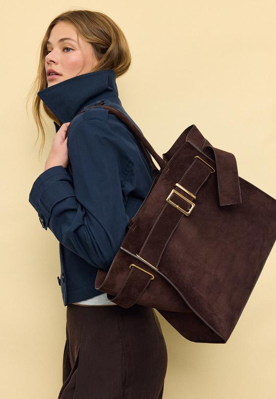 mala tote bag city com fivela