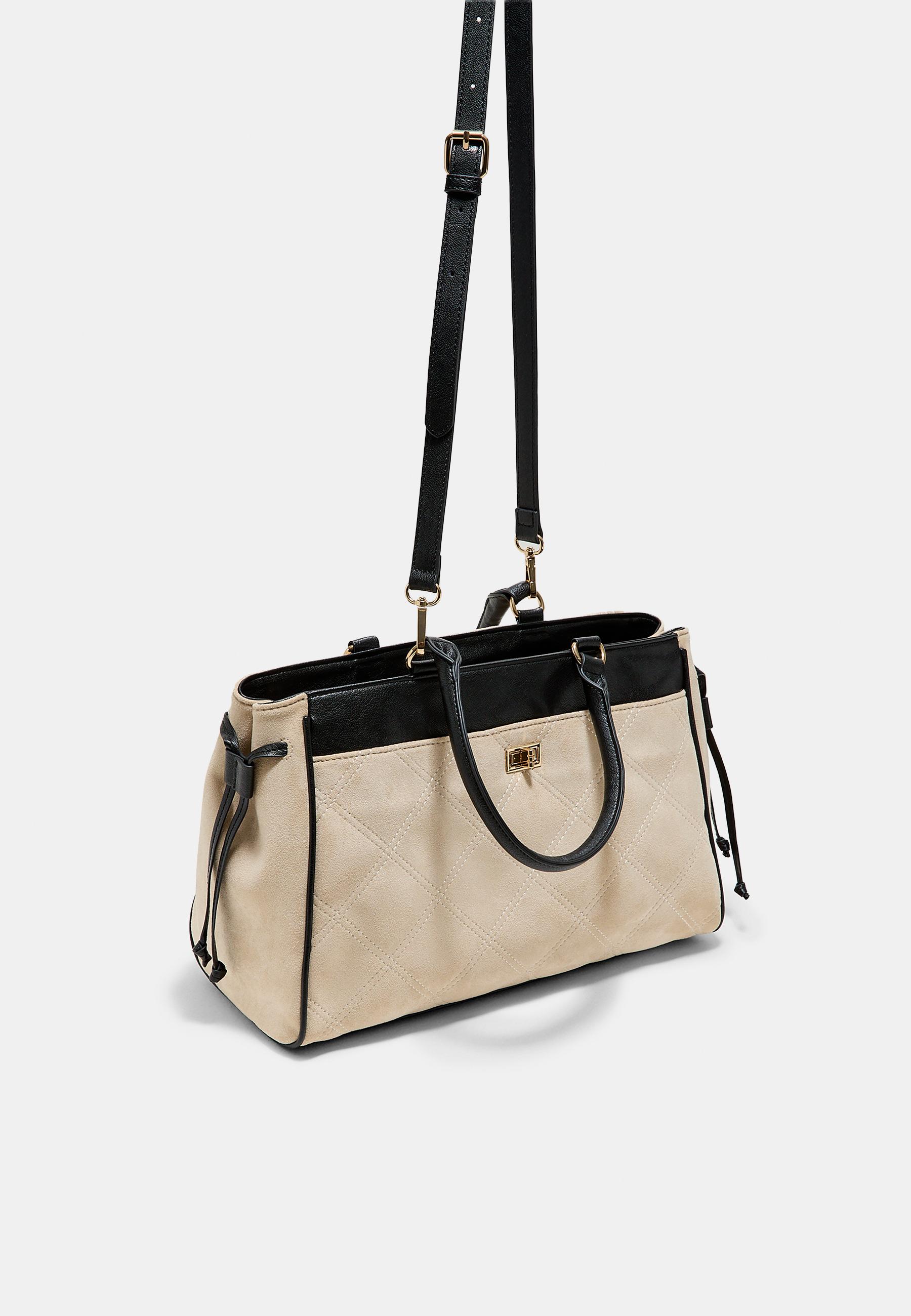 City bag with flap — Ecru