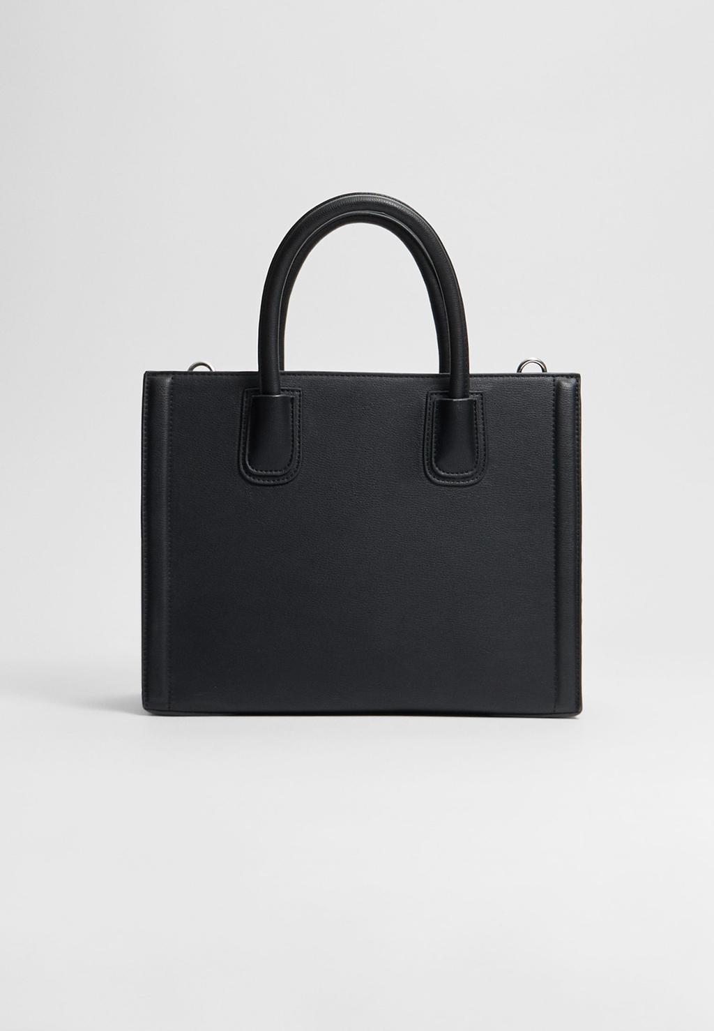 Basic sert tote çanta