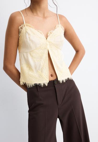 Wide-leg trousers — Brown 4